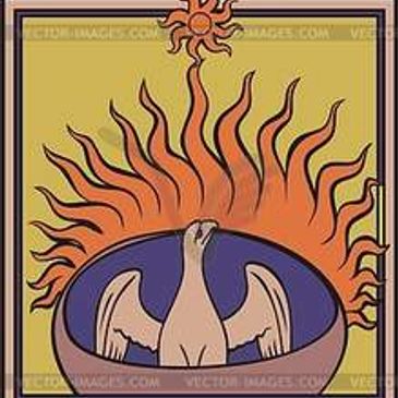 The Phoenix is an occult symbol representing the life cycle for functioning esoteric schools. 