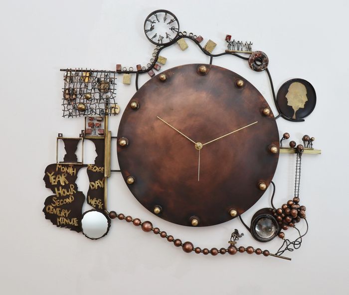 A Stubbornly Persistent Illusion one of a kind clock
