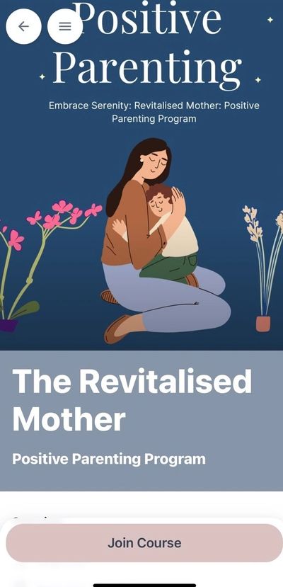 best parenting app - online calm parenting courses