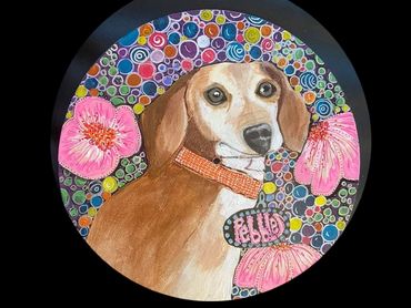 Pet Records
Massachusetts "Pebbles"
Acrylic on Vinyl Record
$300.00