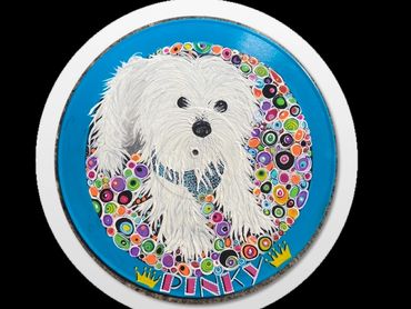 Pet Records
Florida "Pinky"
Acrylic on Vinyl Record
$300.00