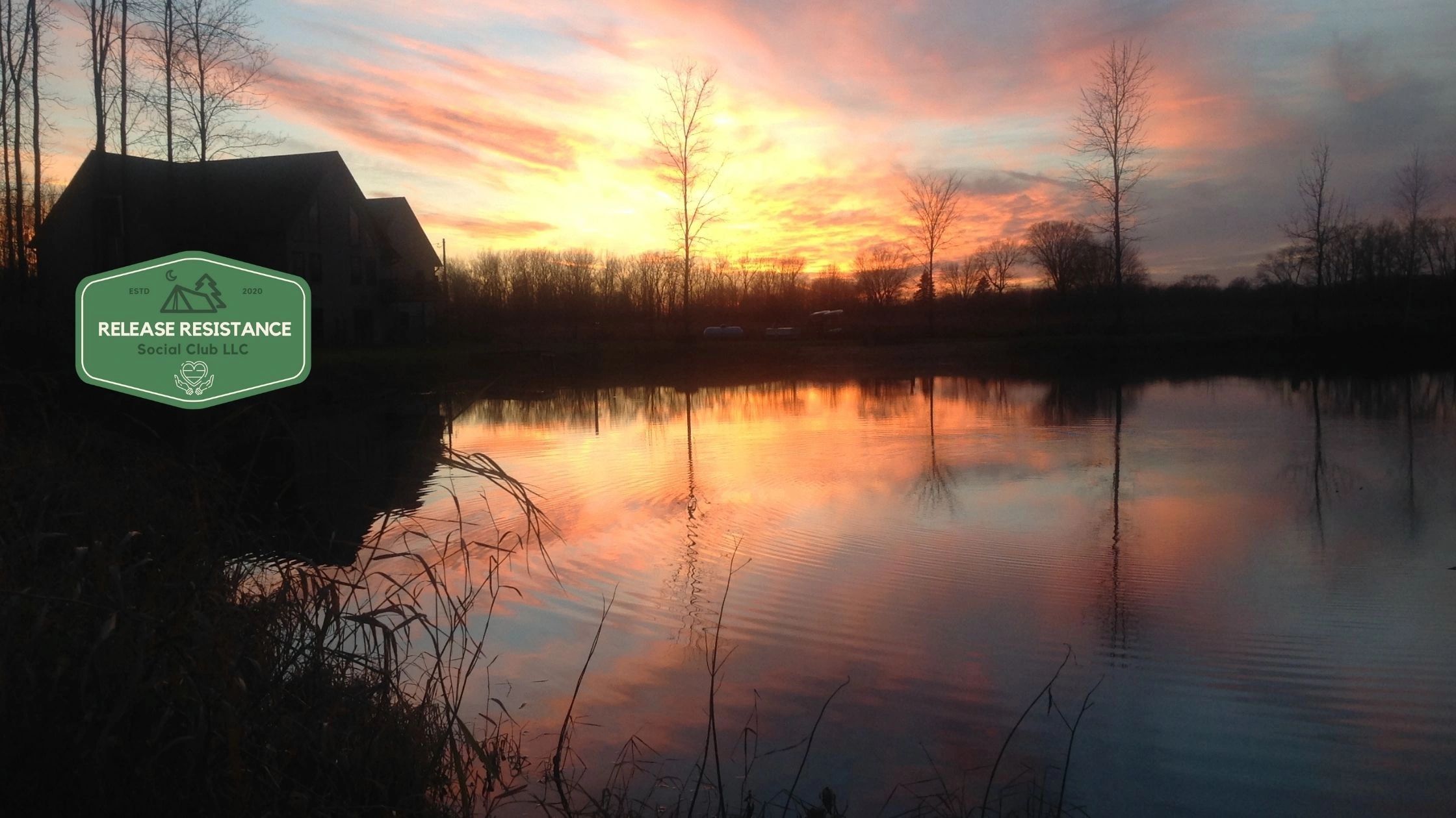 Gorgeous sunsets are often a weekly occurrence with our clear country skies!
