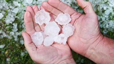 Hail can destroy a homes exterior! 