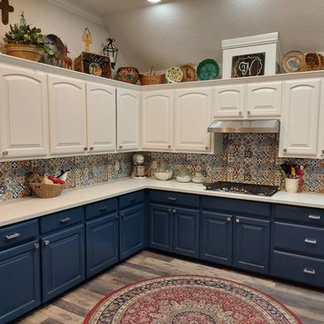 interesting kitchen backsplash