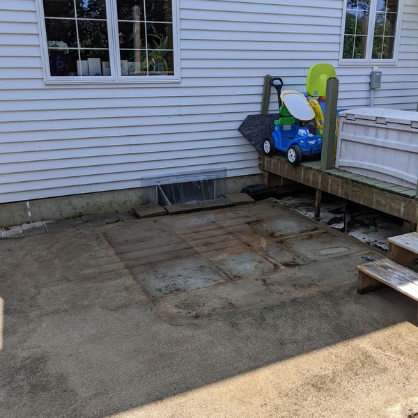 Hot tub removal service at its finest for a same day customer in Green Bay 54136.