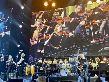 Performing with THE EAGLES in Austin at the Moody Center