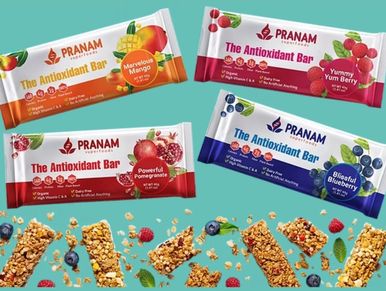 Pranam Superfoods nutrition bars