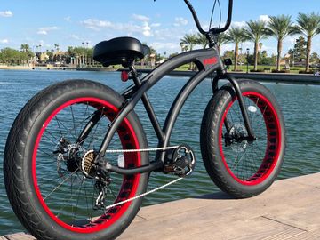 Beach Cruiser, Bicycle, Fat Tire Bike 