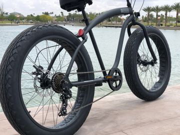 Beach Cruiser Bicycle , Fat Tire Bike, Sikk bicycle Company