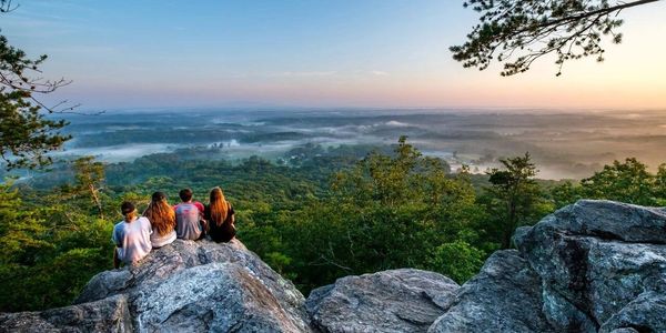 Make it to the top of Mt. Yonah for this incredible view!