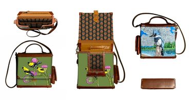 Lessers Finch males gather thistle down for nesting and a Kingfisher hunts on the Willamette River.