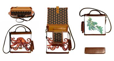 Pacific Giant Octopus can grow to 20' in length. Sea Dragons are found off the coast of Australia.