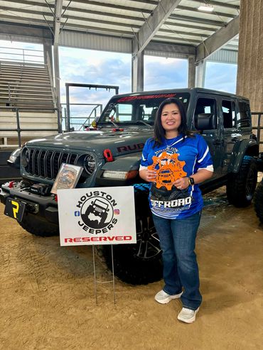 HOUSTONJEEPERS WON THE BEST JEEP CLUB IN TEXAS AWARD