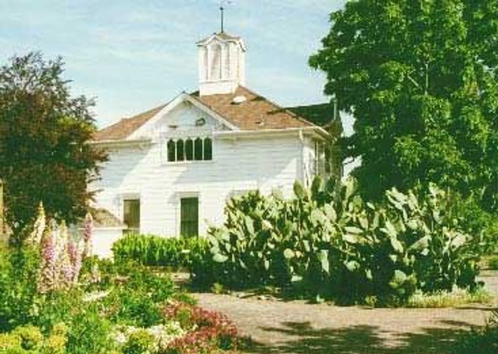 Luther Burbank original home and a small portion of his experimental gardens.