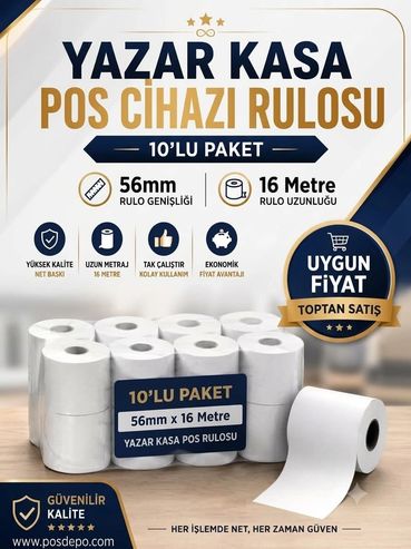 56x16 Pos rulosu