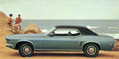 The 1969 Mustang with a vinyl top and a 302 engine... what's not to love? 1-866-867-1995