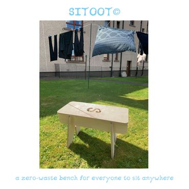 The SITOOT© is the freedom to sit in public - in your back court, in our shared gardens and the stre