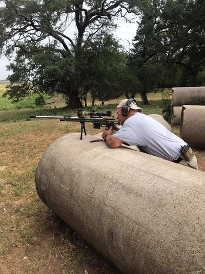 Long range rifle competition - PRS match near Navasota, Texas
