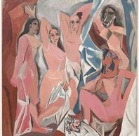 Pablo Picasso's "Les Demoiselles d'Avignon" 1907