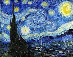 Vincent Van Gogh "Starry Night" 1889