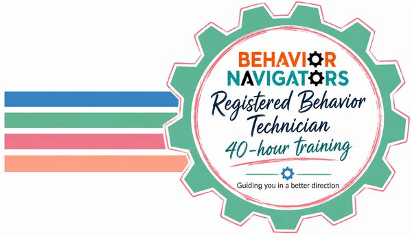 Logo for Behavior Navigators Registered Behavior Technician 40-hour training.