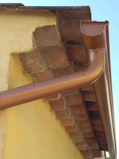 une sortie de gouttière