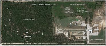 Parker County Sportsman Club Map