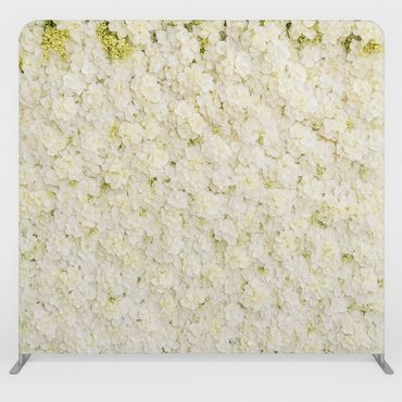 Floral Hydrangea Backdrop Display