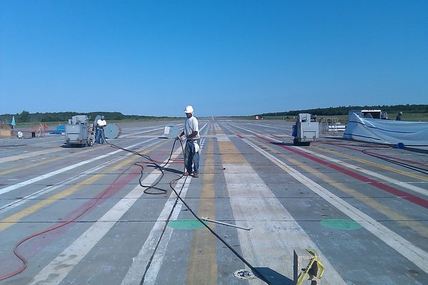 Lakehurst New Jersey Landing Runway #1