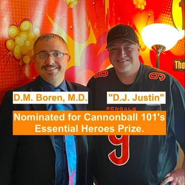 Dr. Boren nominated for the Heroes Prize on Riverbend Communications' Cannonball Radio.