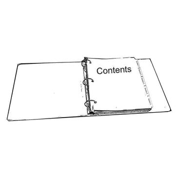 Truck/bus driver FMCSA-NRCME DOT-CDL medical card and free clinic HIPAA Binder Contents.