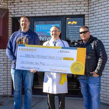 The 2024 Lookout Credit Union scholarship recipient was BYU-I student Eric Larsen.