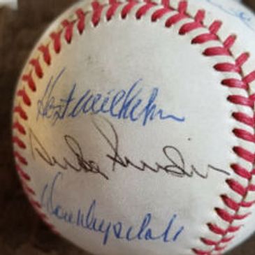 oldies and goodies, sports collectibles, hard to find sports memorabilia, baseball, autograph,