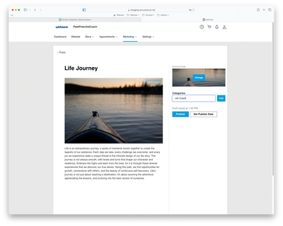 Webneer Website Builder Blog