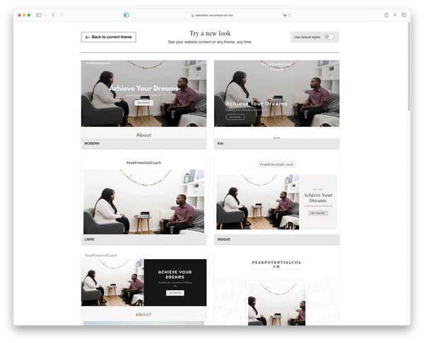 Webneer Website Builder onboarding and setup
