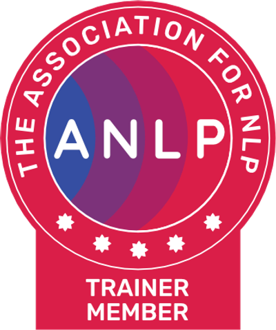 ANLP Trainer Member logo with red background.