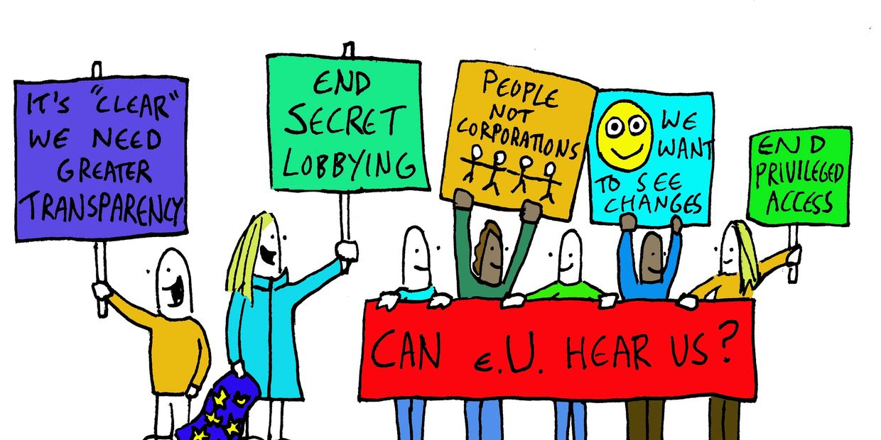 Climate change and lobbying. Image obtained from the internet.