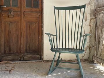 Rocking Chair artisanal de Dave Sawyer - cours intensif de menuiserie - Intensive chairmaking course.