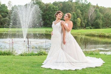 LGBTQ+ wedding photographer in eastern ontario.  brockville country club wedding photos