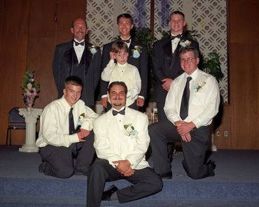 Professional Wedding Photography Clients. Local and within USA.
Groom and Groomsmen