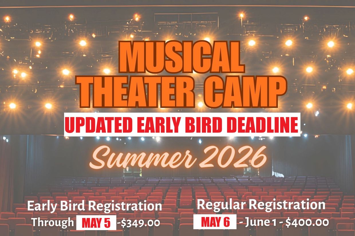 Early Bird Camp registration deadline extended to May 5th