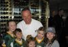 Celebrity Chef Wolfgang Puck with guests
