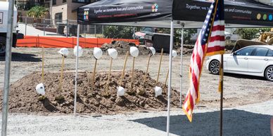 Silverline Construction job site.