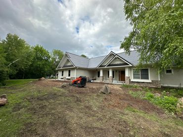 Landscaping demolition done in Lakeville