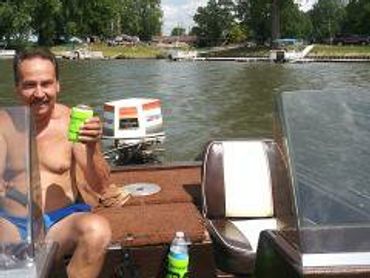 Mike Norman on the Cumberland River