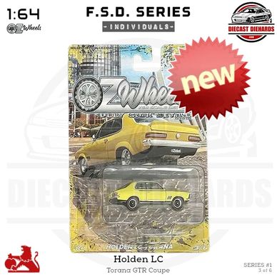 Oz Wheels F.S.D. Series 1:64 Scale Replica Holden LC Torana GTR.