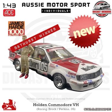 ACE Model Cars 1:43 Resin Scale Replica Holden Commodore VH 1982 Bathurst Winner: Brock/Perkins, 05.