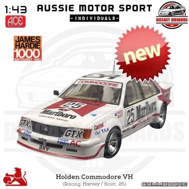 ACE Model Cars 1:43 Resin Scale Replica Holden Commodore VH 1982 Bathurst 3rd plc: Harvey/Scott, 25.