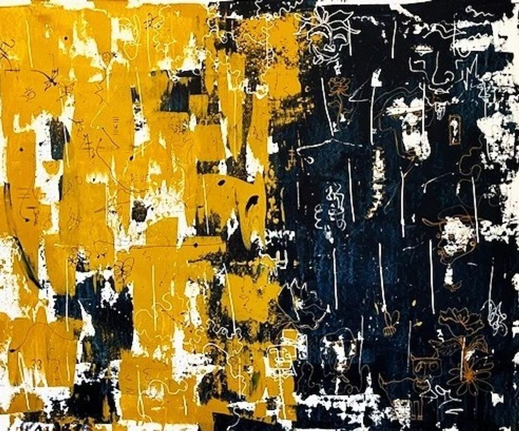 Yellow Sweater, Acrylic on Canvas, 2025