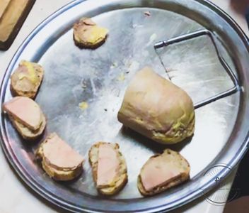 Foie gras
Duck liver
